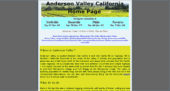 Desktop Screenshot of andersonvalley.org
